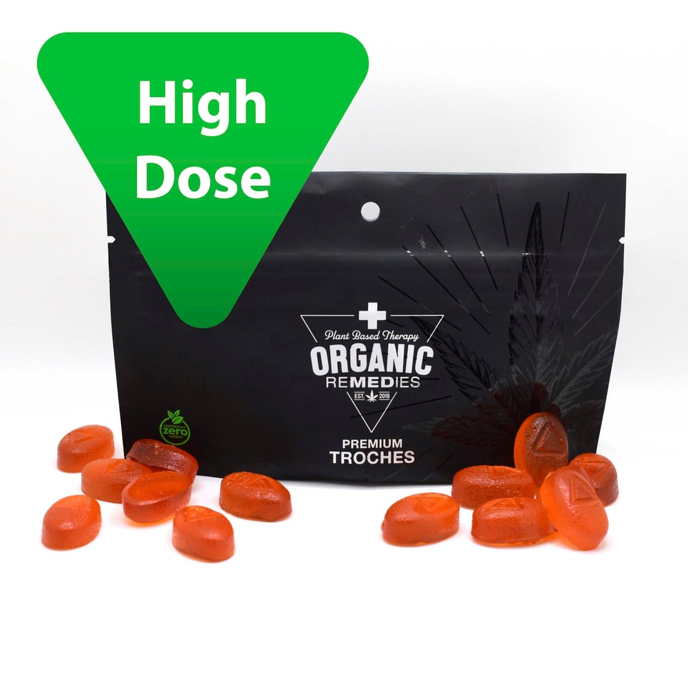 50mg THC Blood Orange [15pk] (50mg each/750mg total) by Organic Remedies