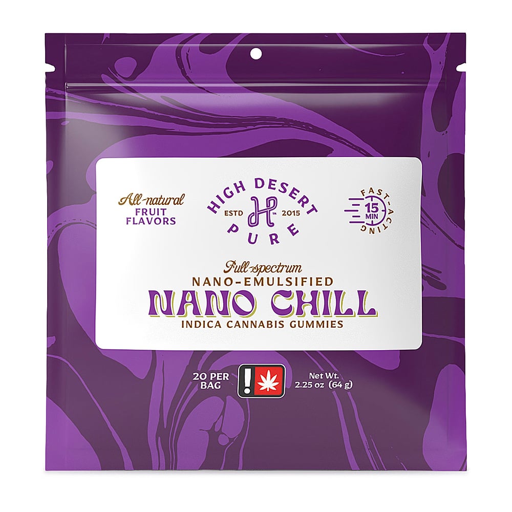 Nano Chill [20pk] (100mg) by High Desert Pure