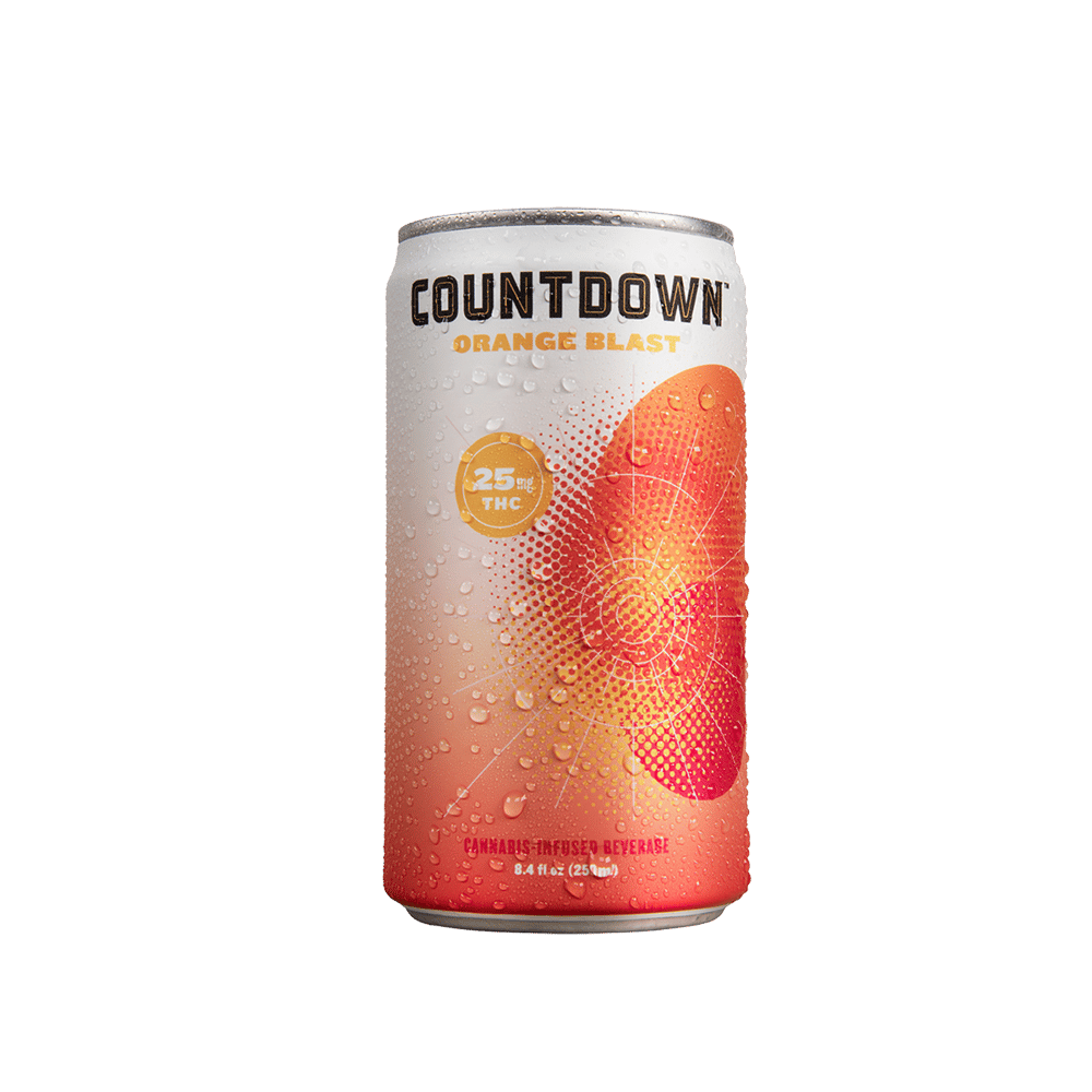 Orange Blast [250mL] (25mg THC) by Countdown