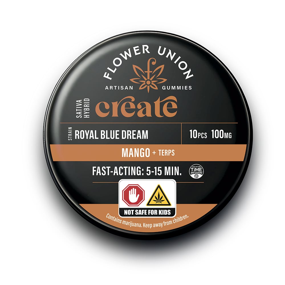 Mango CREATE - Royal Blue Dream by Hamilton Farms [10pk] (100mg) by Flower Union