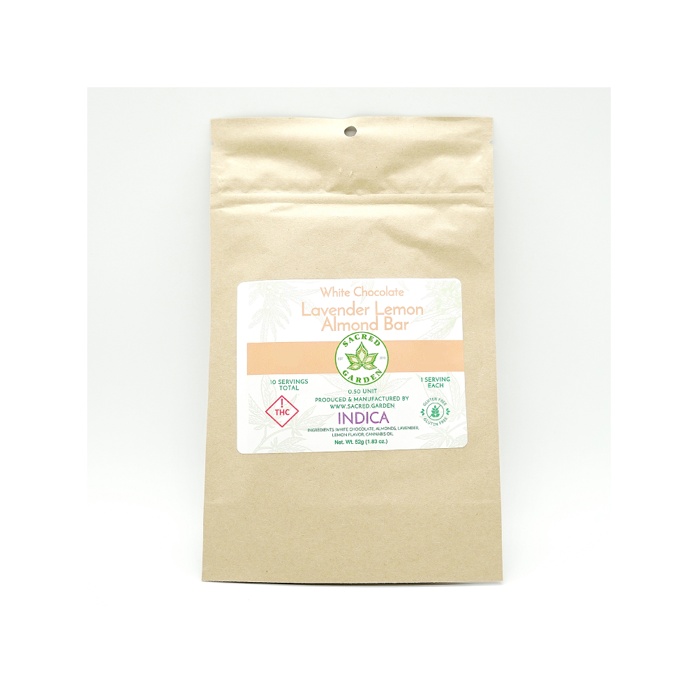 Lavender Lemon Almond (500mg) by Sacred Garden