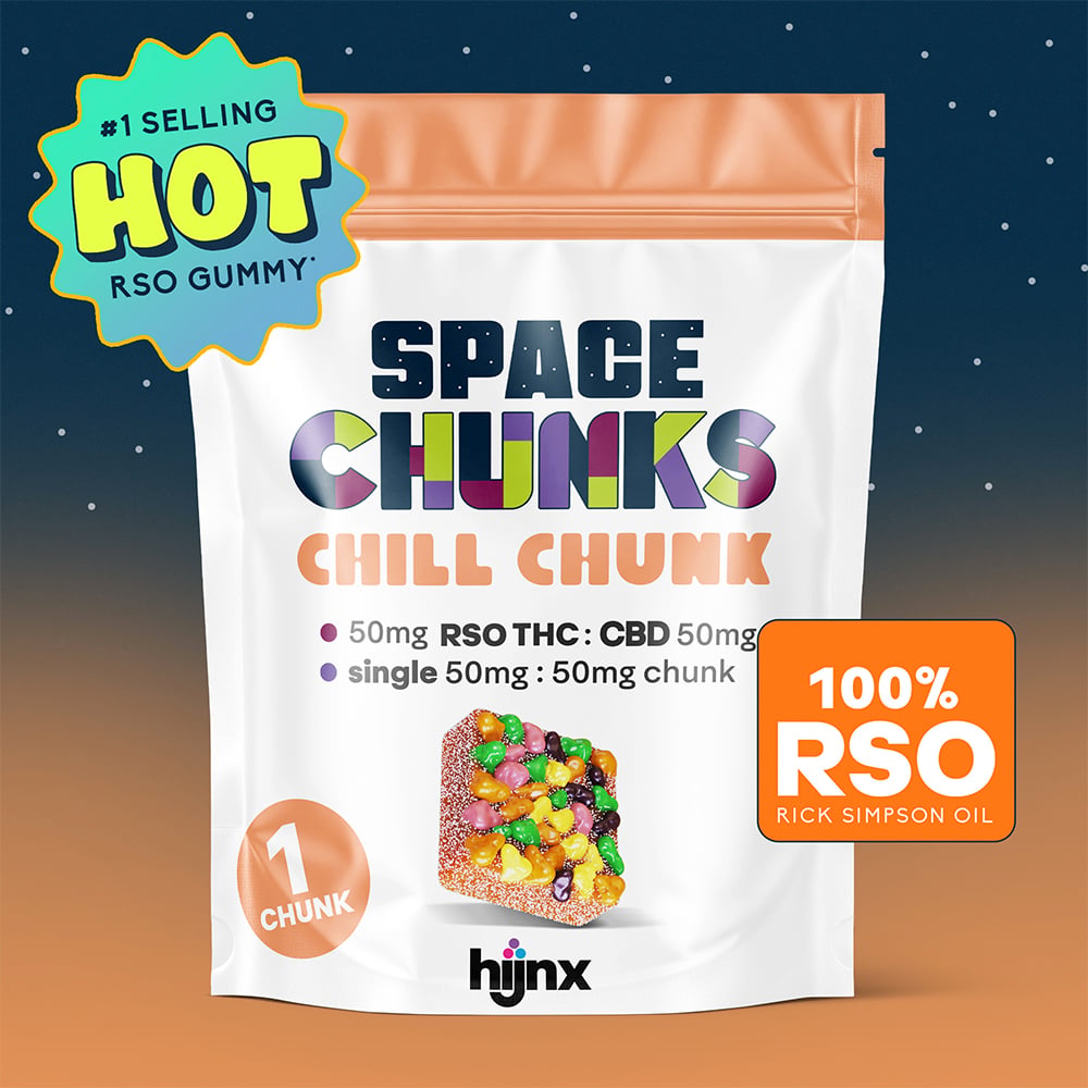 Chill Chunk [1pk] (50mg CBD/50mg THC) by HIJNX