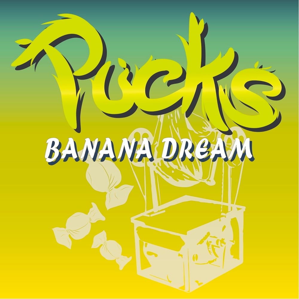 Banana Dream Taffy (100mg) by Pucks Cannabis Confections