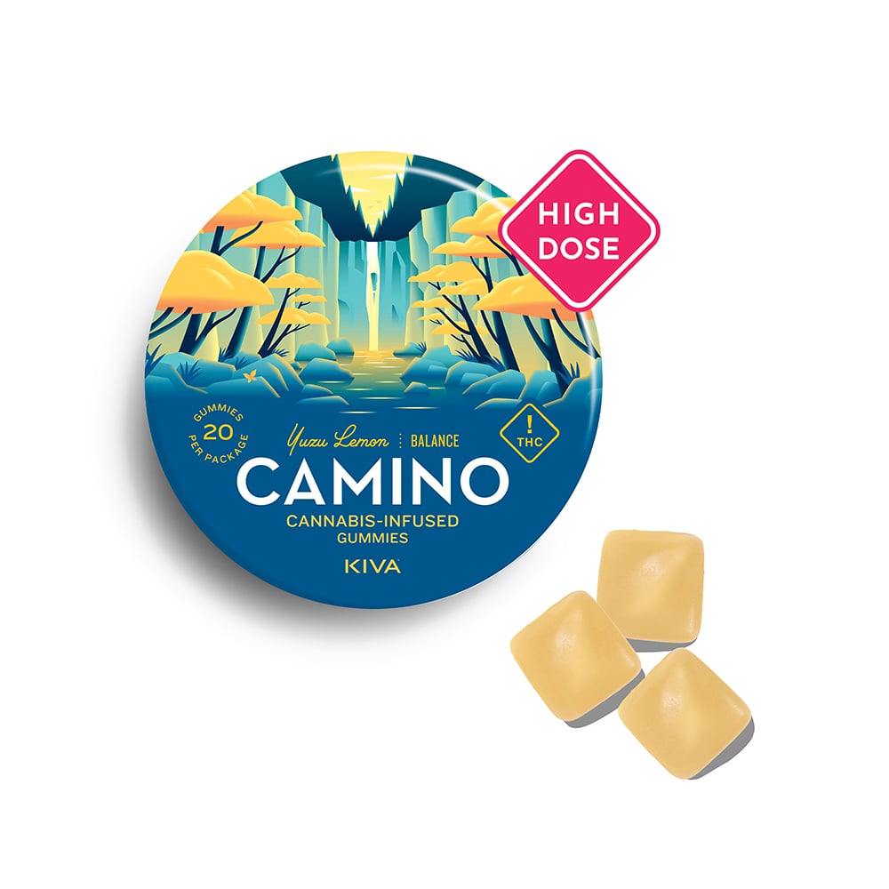25:25 'Balance' Yuzu Lemon [20pk] (550mg CBD/550mg THC) by Camino