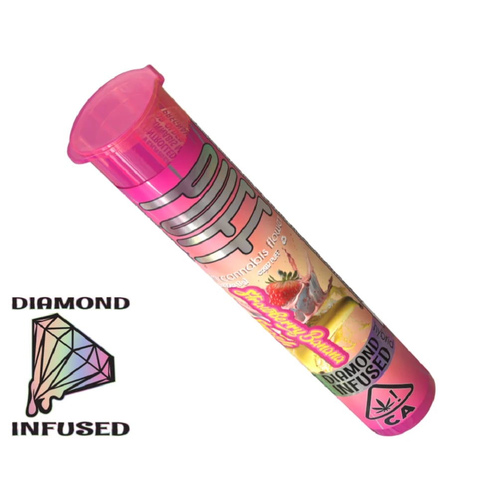 Strawberry Banana Smash - Diamond Infused Hybrid [1g] by PUFF in United States