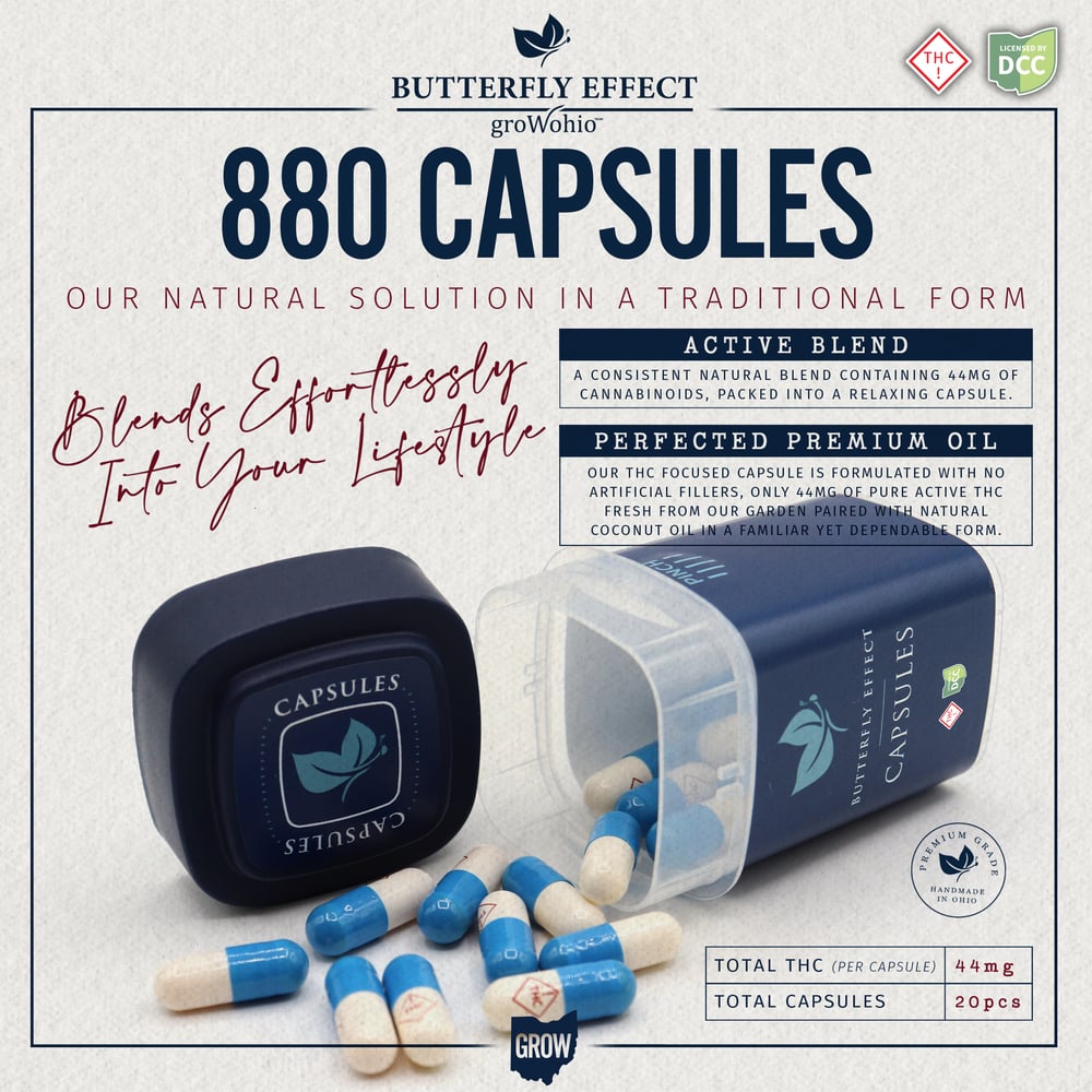 Capsules [20pk] (880mg) by Butterfly Effect