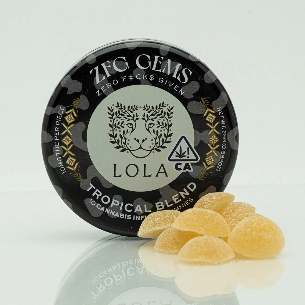 ZFG Tropical Blend [10pk] (100mg) by Lola