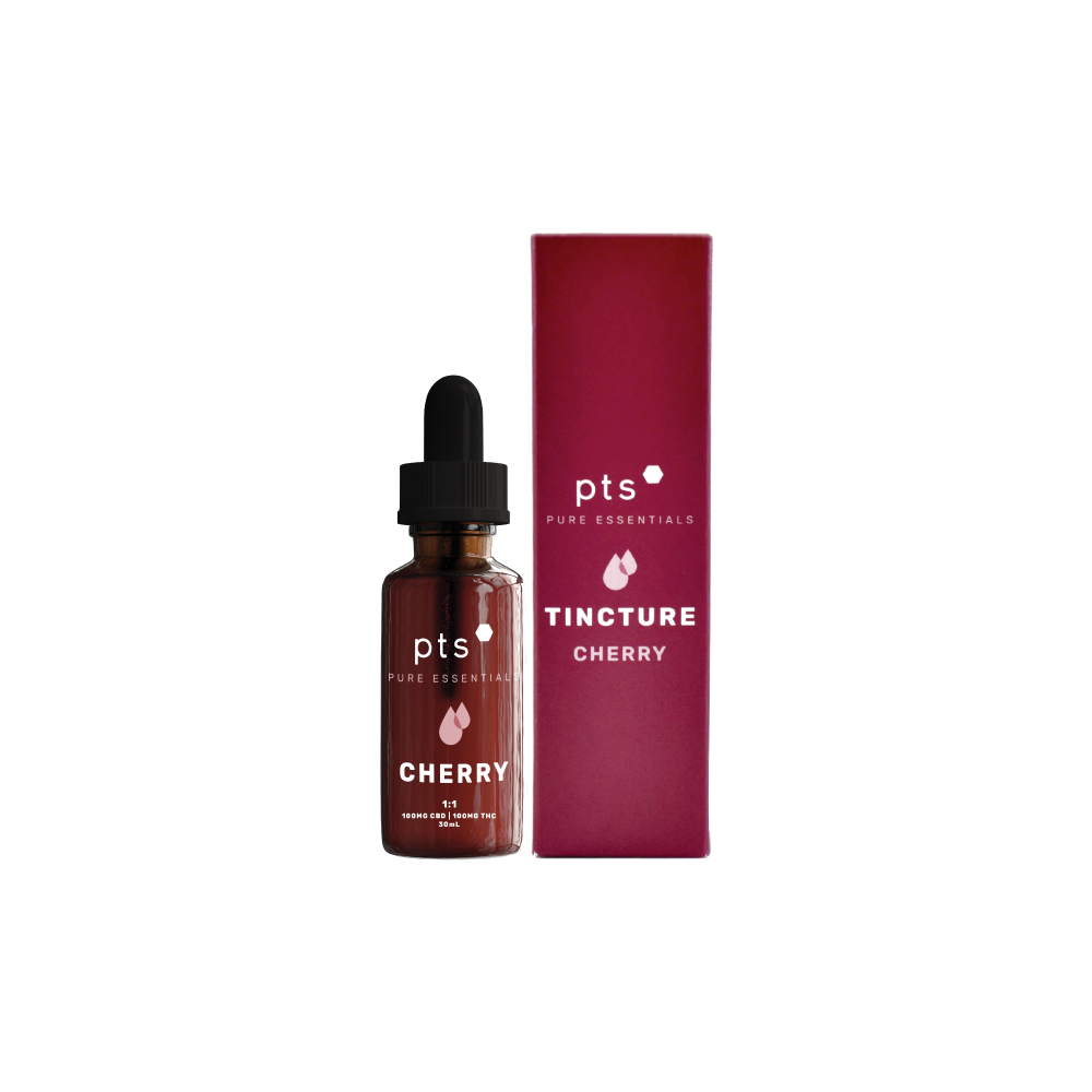 1:1 Cherry (100mg CBD/100mg THC) by PTS