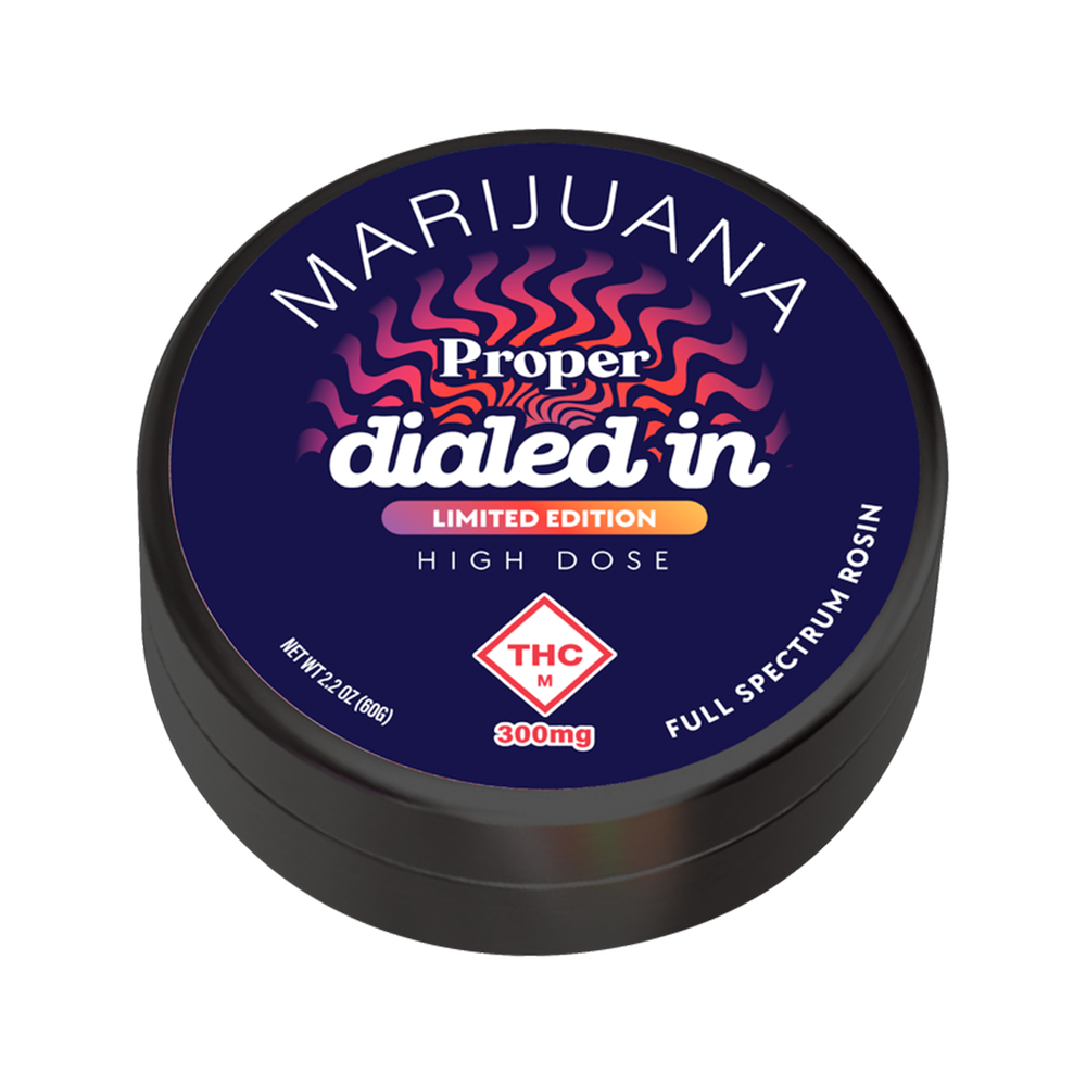 300mg - Strawberry Delight - Rosin Gummies (10pk) by Dialed In Gummies