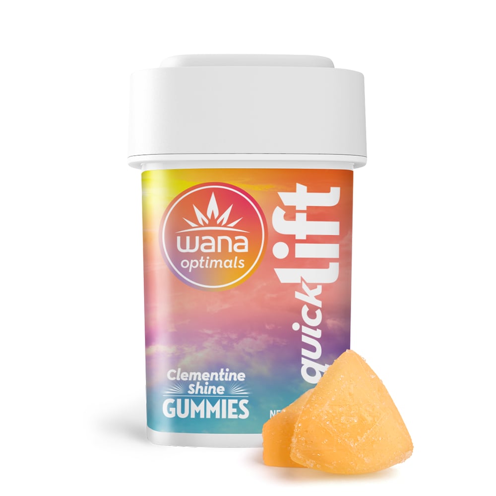 Quick Lift - Clementine Shine [20pk] (100mg THC/100mg CBG/100mg THCV) by Wana