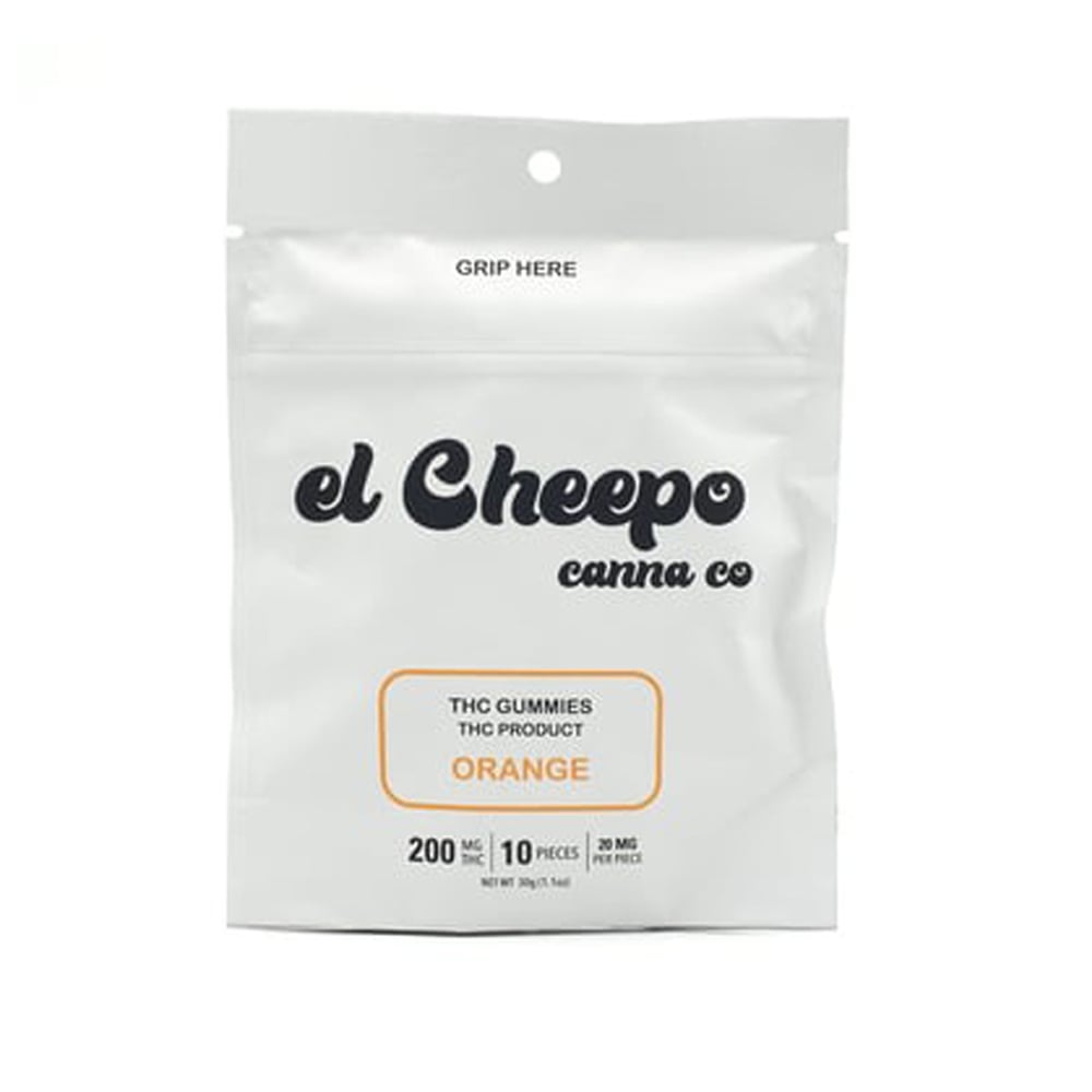 Orange [10pk] (200mg) by El Cheepo Canna Co