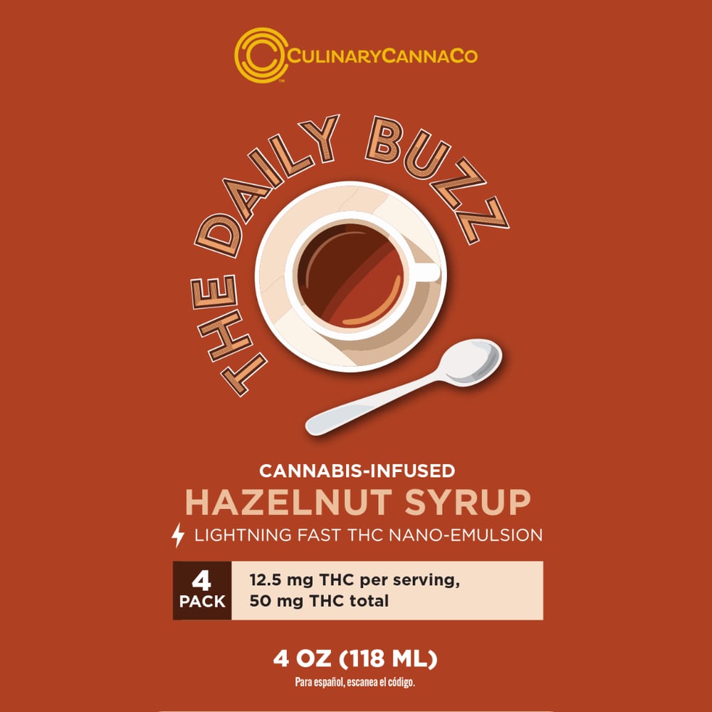 Hazelnut [4pk] (50mg) by Culinary Canna Co.