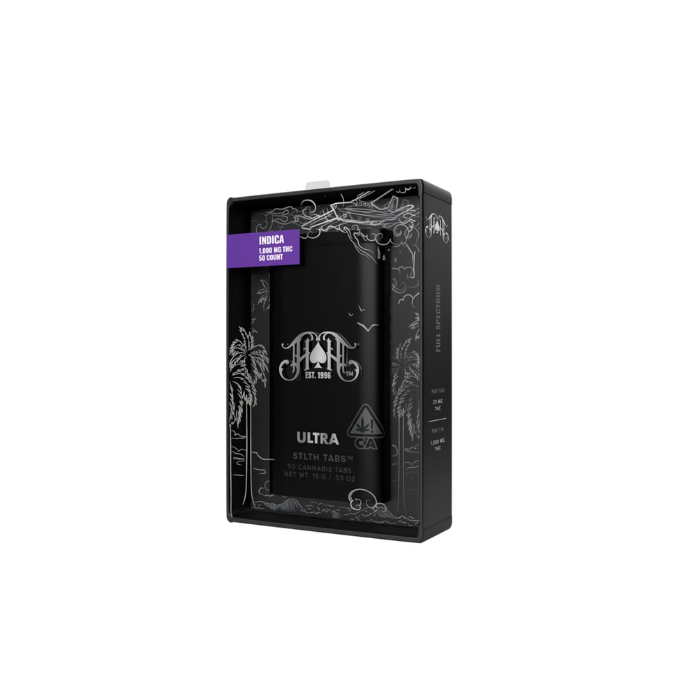 PROMO - Heavy Hitters - Ultra Stlth Tablets: Indica [50pk] (1000mg) by PROMO