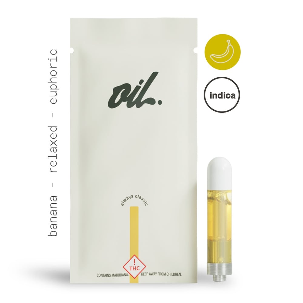 Banana Kush - Cartridge - 1000mg by Oil®