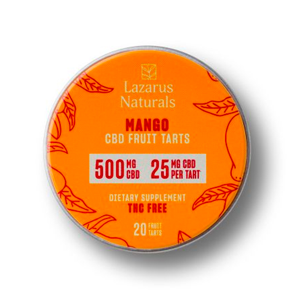 Mango [20pk] (500mg CBD) by Lazarus Naturals