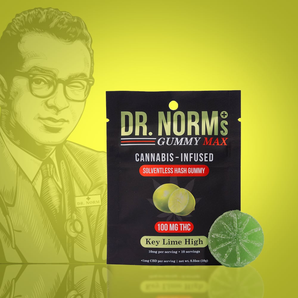 Key Lime High (100mg) | Dr. Norm's | Cannabis Edible - Purple Lotus