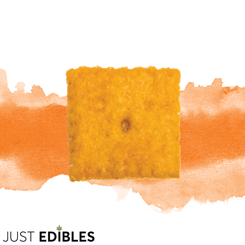 Cheese Crackers - (20pk | 5mg Each | 100mg THC Total) by Just Edibles