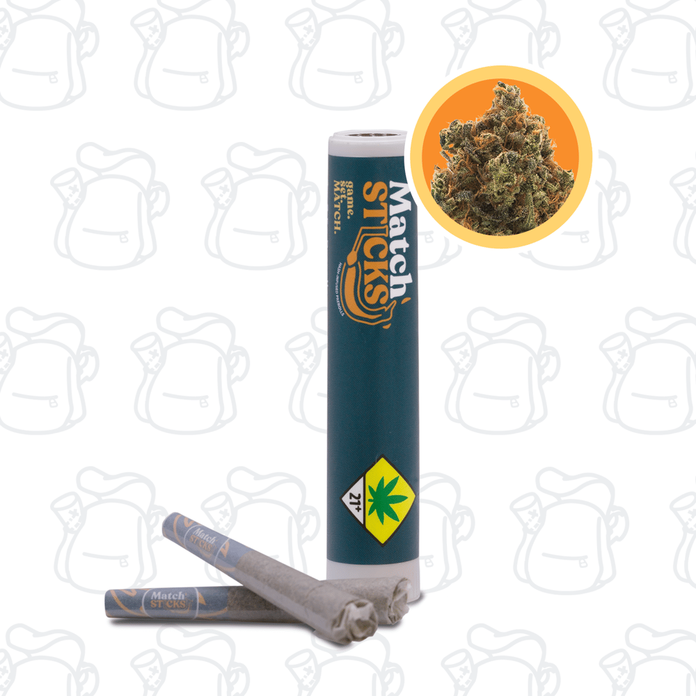 Electric Zushi - [2 x 0.5g] by Dewey Cannabis Co.