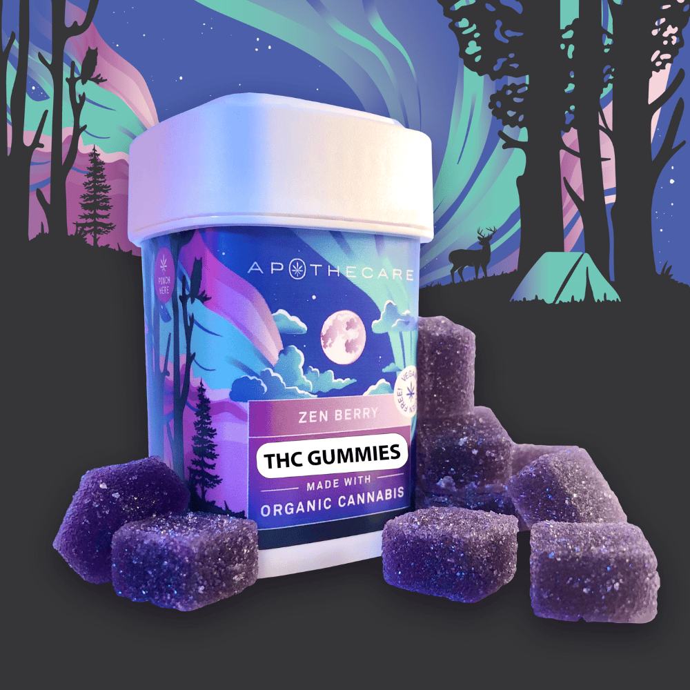 2:2:1 Zen Berry (200mg THC/200mg CBD/ 100mg CBN) by Apothecare