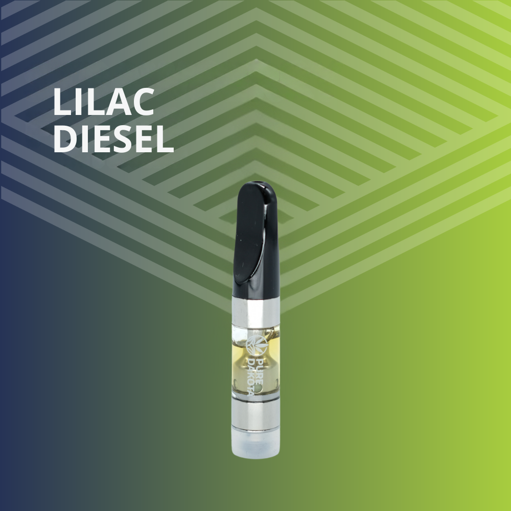 Lilac Diesel Live Resin Cart. by Pure Dakota