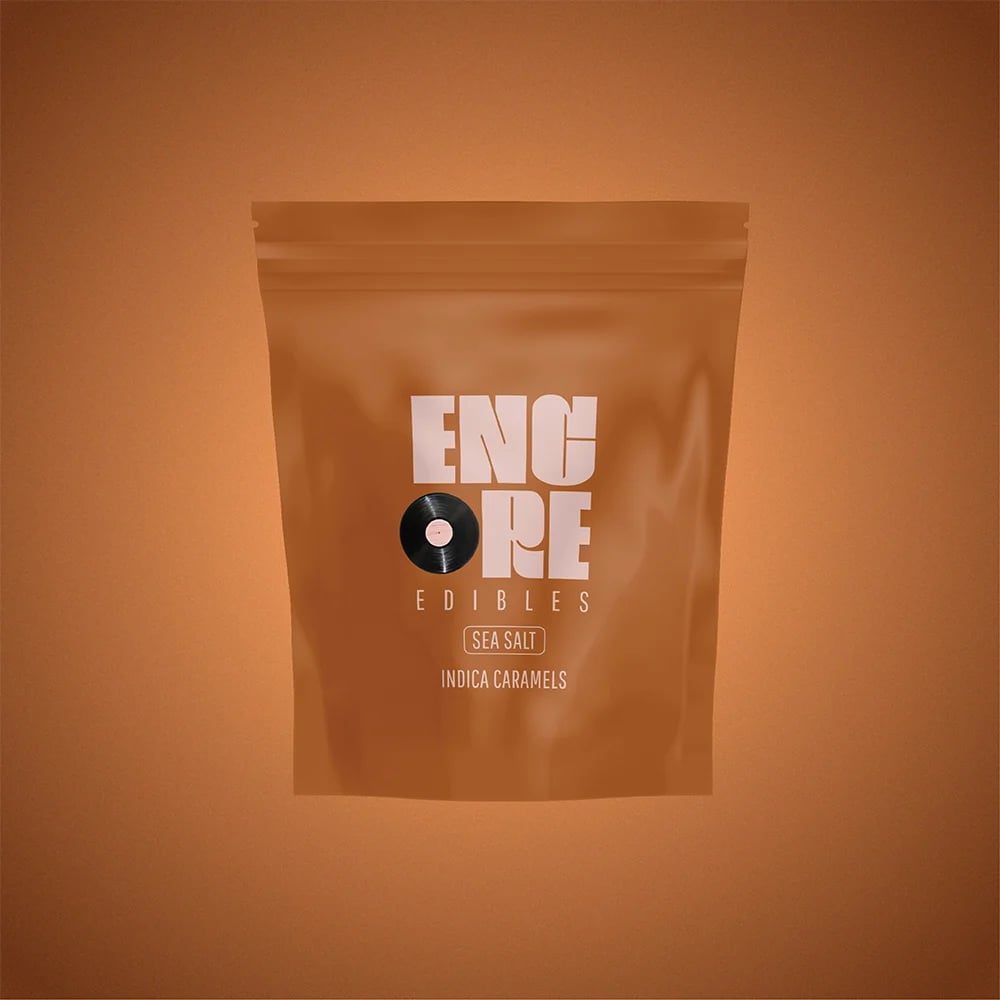 Sea Salt Caramels - Indica [10pk] (100mg) by Encore Edibles
