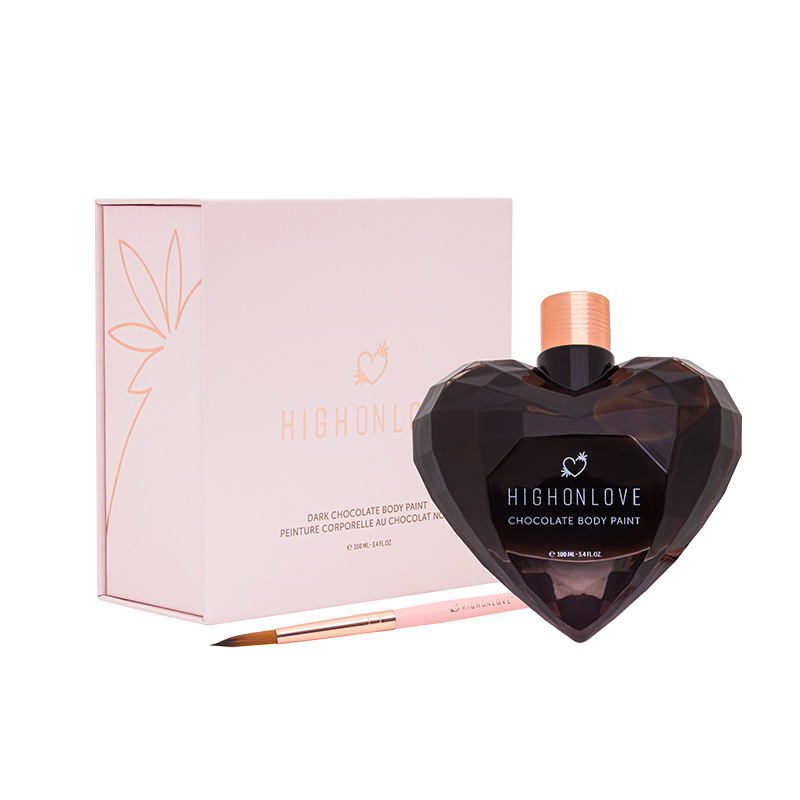Dark Chocolate Body Paint (100mg) by High On Love