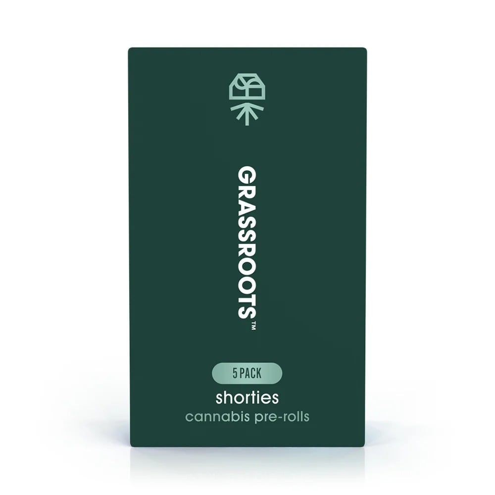 Grassroots Preroll 5 Pack 2g Triple Mints (I) 02021 TC 29.573% by Grassroots