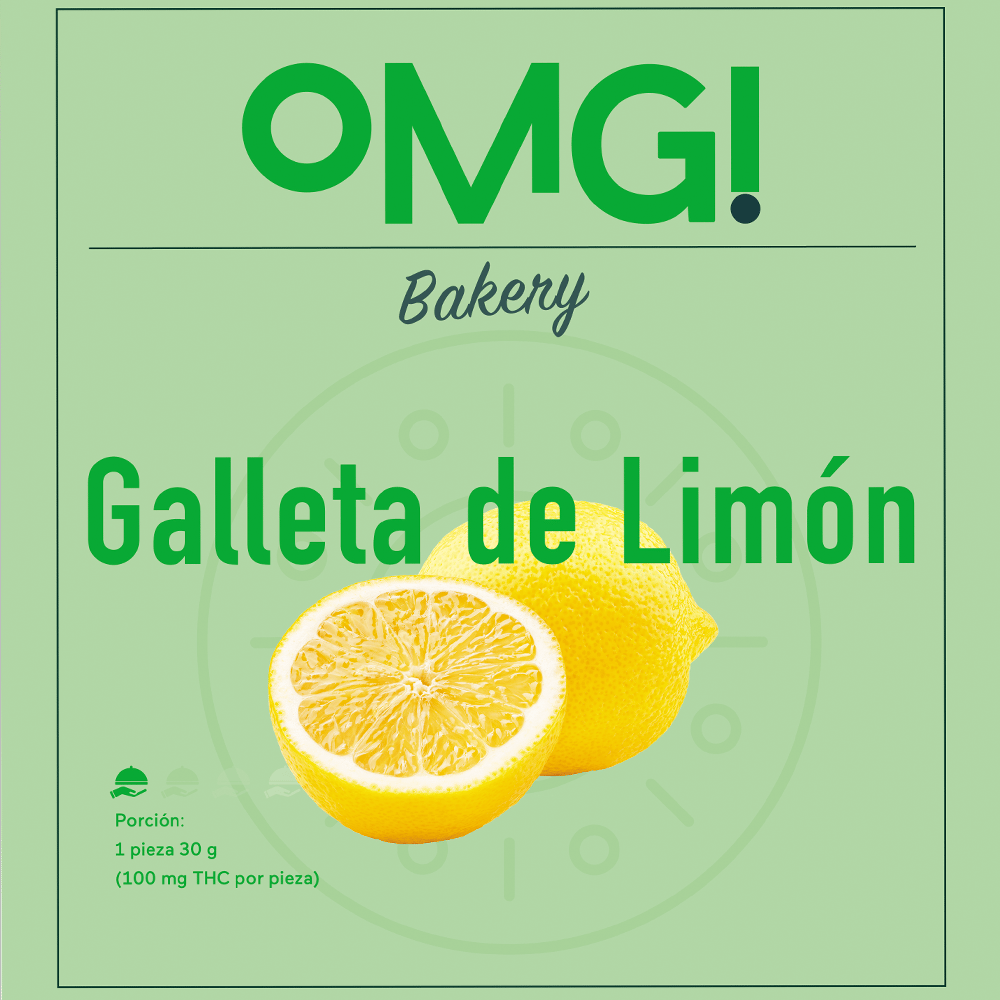 Galleta Limon (30mg) by OMG! - PR