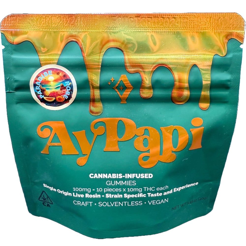 Paradise Rose Single Origin Gummies [10pk] (100mg) by AyPapi