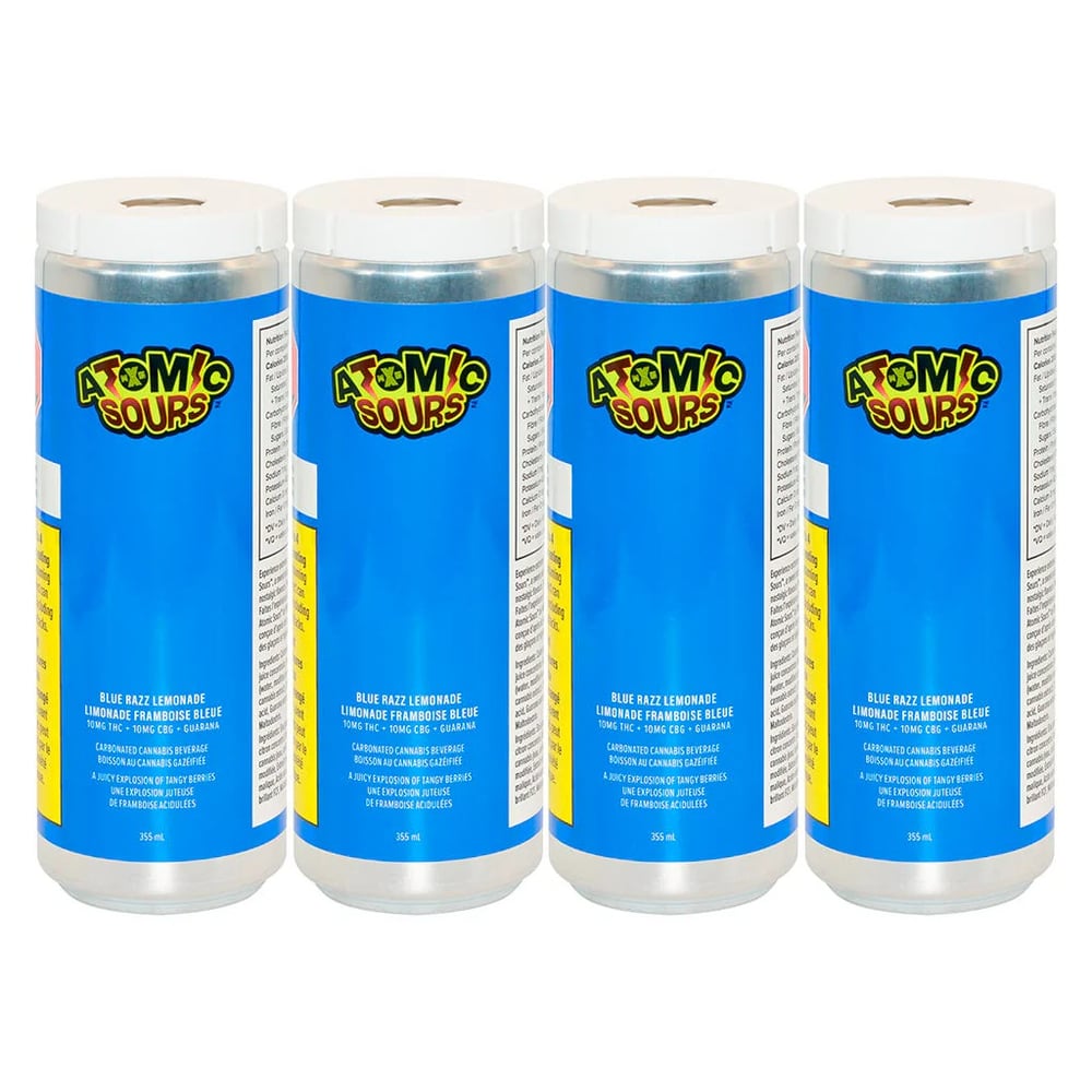 Blue Razz Lemonade [4pk] (40mg) by XMG Atomic Sours