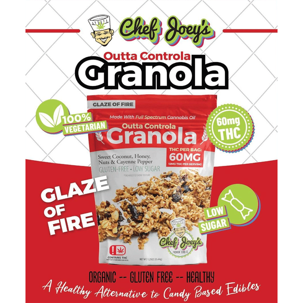 Glaze of Fire Granola by Chef Joey's Edibles