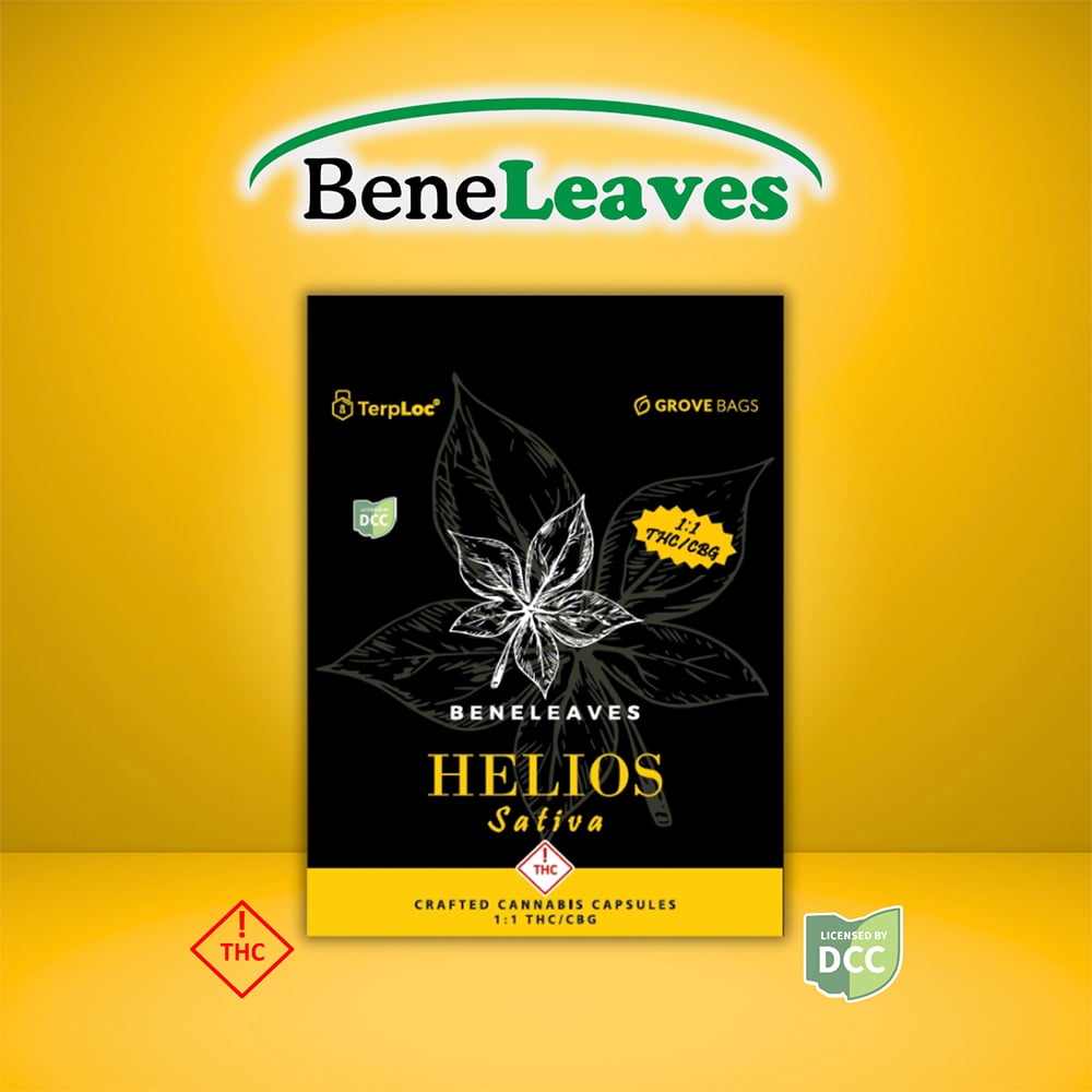 Helios + CBG [22pk] (220mg THC/220mg CBG) by BeneLeaves