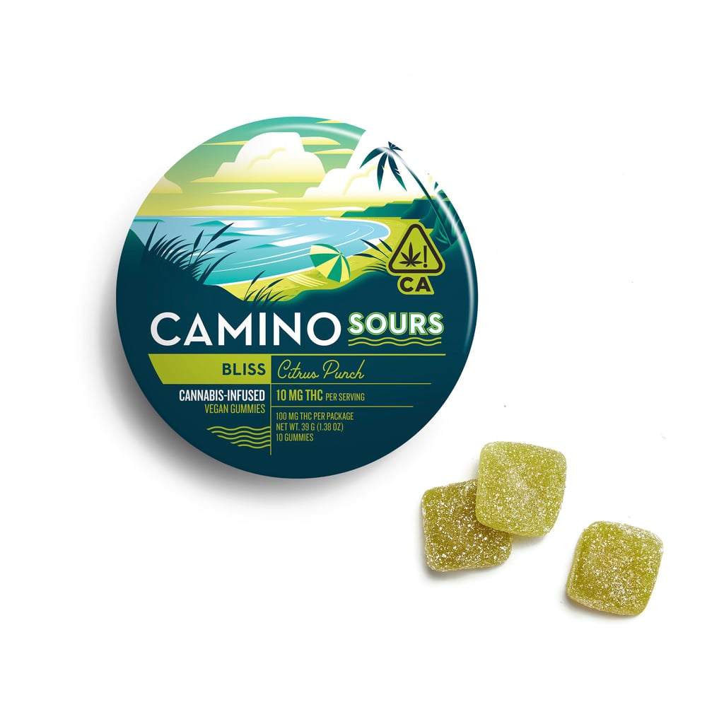 'Bliss' Citrus Punch [10pk] (100mg THC) by Camino