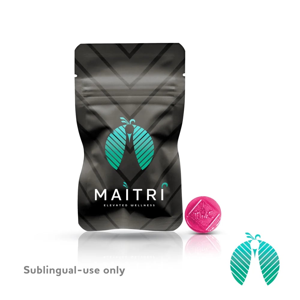 Wedding C x Watermelon 10mg Live Resin Troches | 10 pack by Maitri Genetics