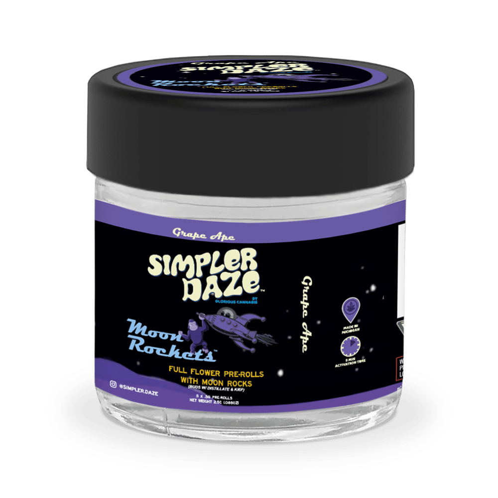 420 Peach Moon Rockets [.5g] by Simpler Daze