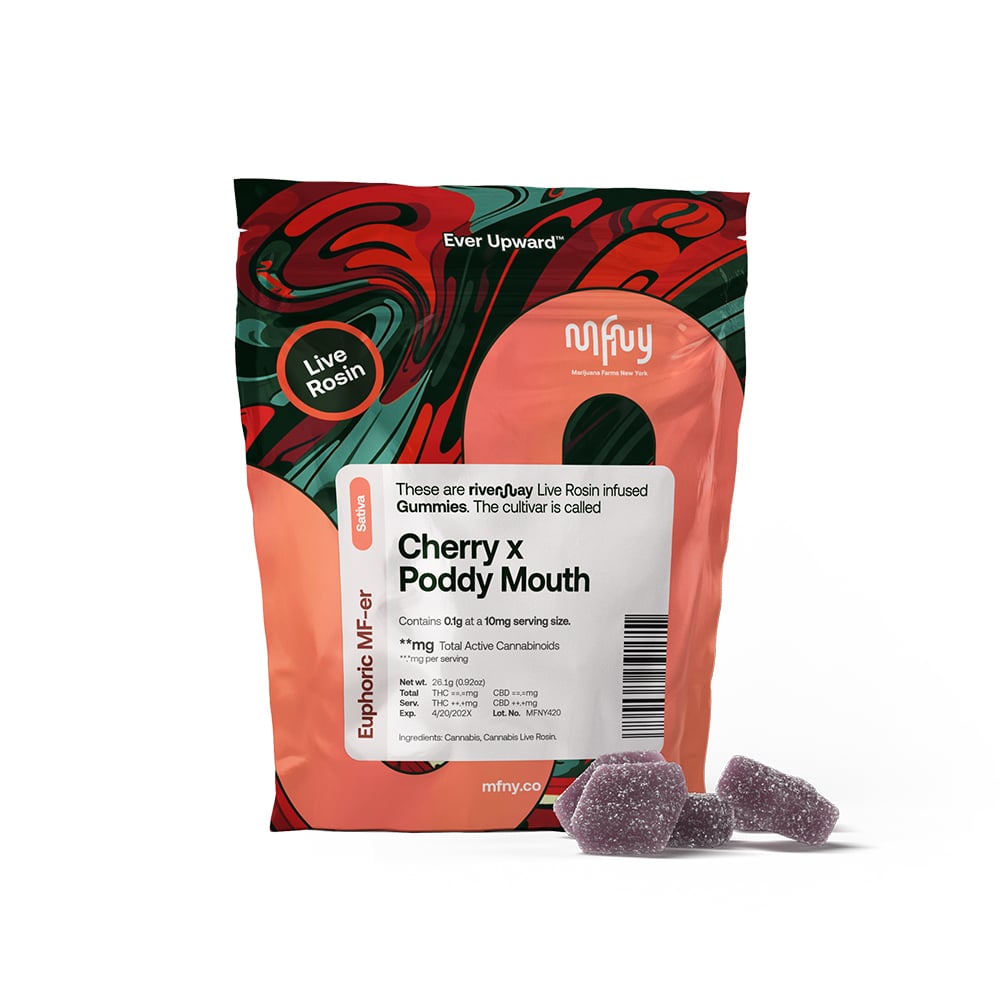 Cherry x Poddy Mouth [10pk] (100mg) by MFNY