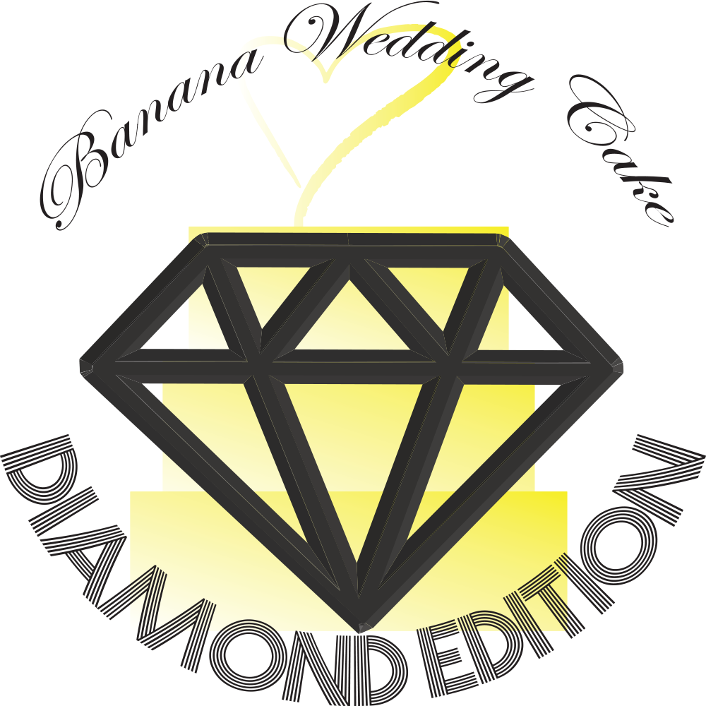 Banana Wedding Cake by Tilted