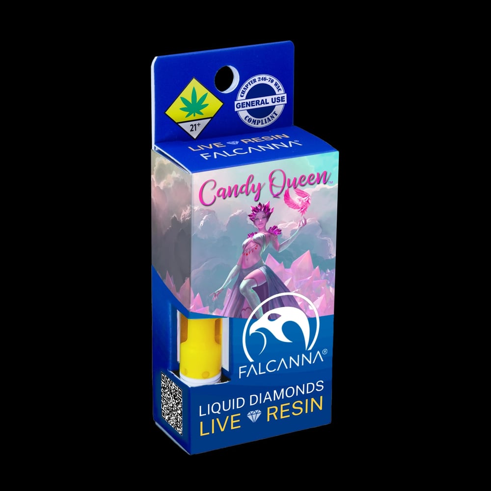 Candy Queen Live Resin Cartridge by Falcanna