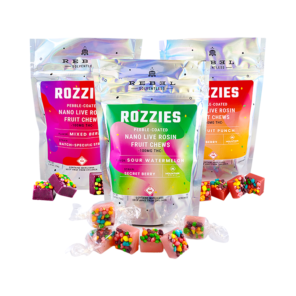Indica (1000mg) by Rebel Edibles