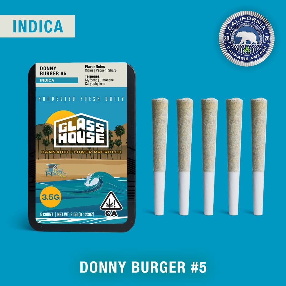 Donny Burger #5 [.7g 5pk] by Glass House Farms