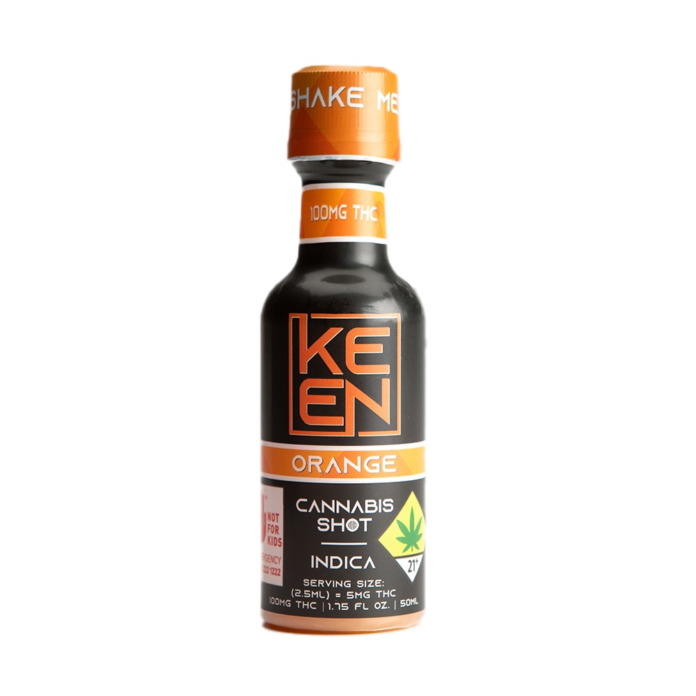 Orange - Indica (100mg) by KEEN