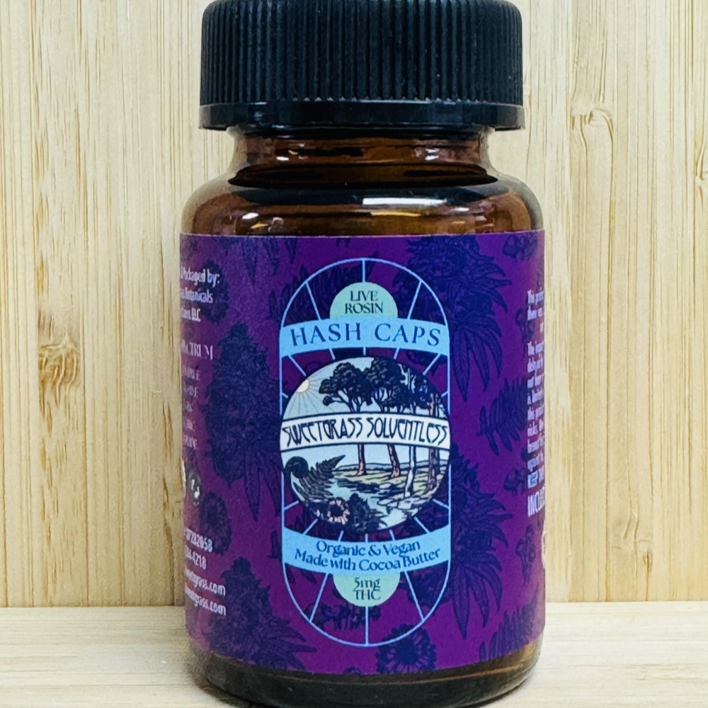 Hash Caps [20pk] (100mg) by Sweetgrass Botanicals