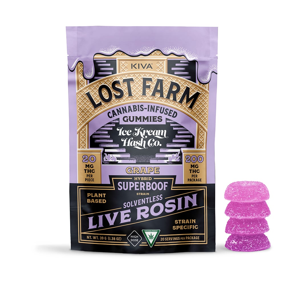 Grape x Superboof [10pk] (200mg) by Lost Farm