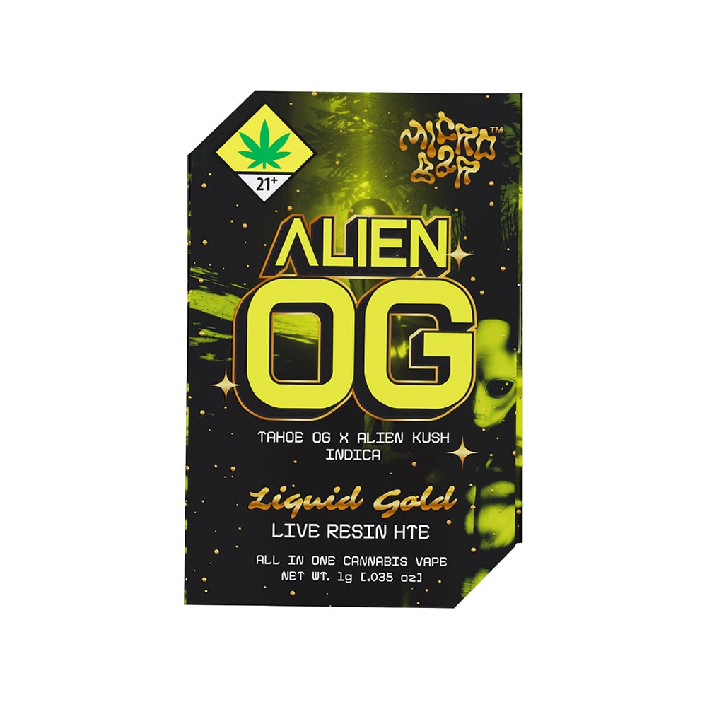 Alien OG - 1G - LIVE RESIN AIO [1000mg] by Micro Bar