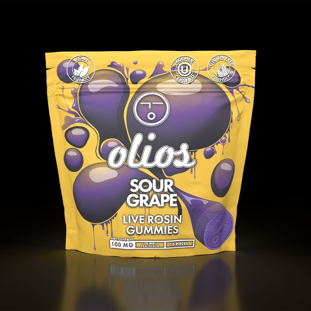Sour Grape [10pk] (100mg) by Olio