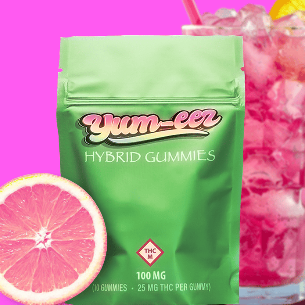 Sour Pink Lemonade Hybrid [10pk] (100mg) by Yum-eez