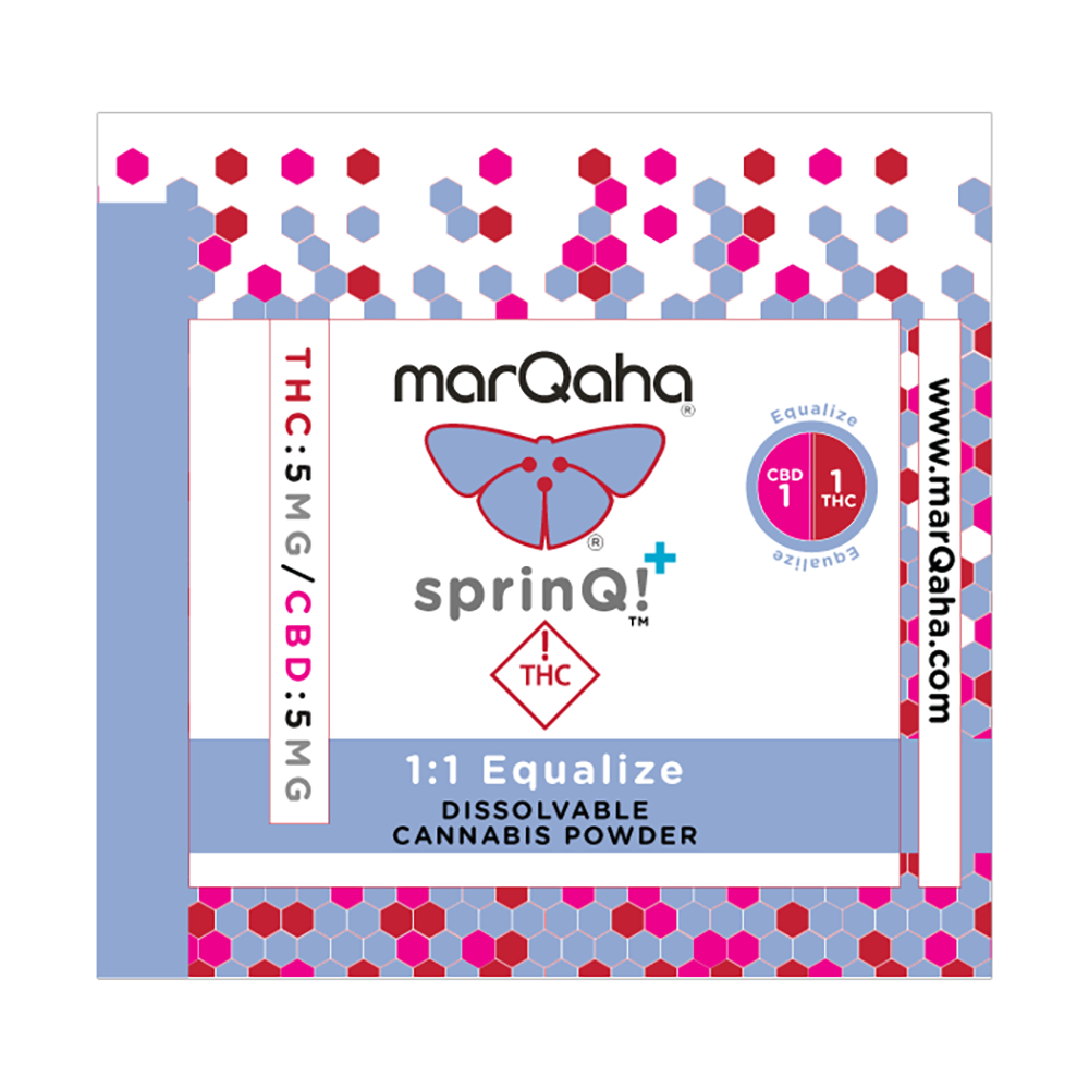 1:1 Equalize [20pk] (5mg THC/5mg CBD) by marQaha