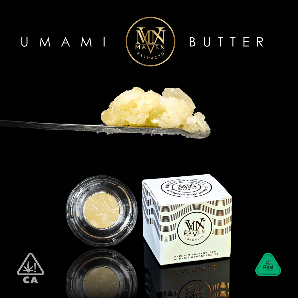 Umami Butter Cold Cured Live Rosin by Maven