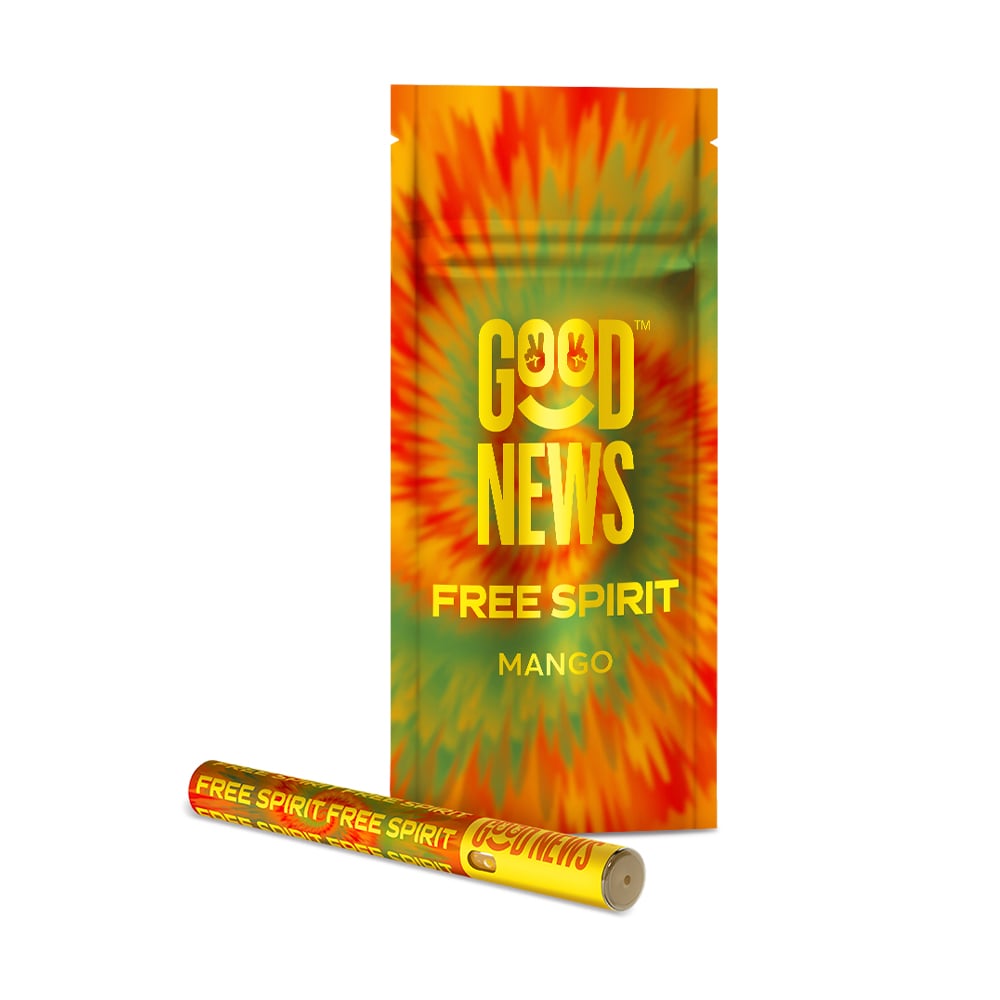 FREE SPIRIT: Mango Vape Pen (500mg) by Good News™