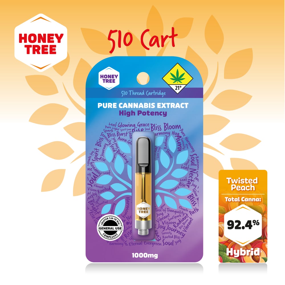 Twisted Peach by Honey Tree